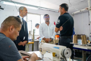 17 Julio Alak junto a Marcelo Iafolla en el Polo Productivo de la Unidad N°30 de General Alvear.