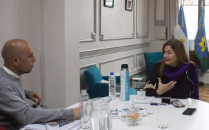 Estela Díaz. Ministra de las Mujeres, Políticas de Género y Diversidad Sexual.